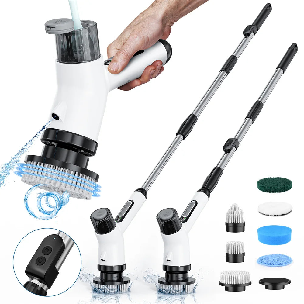 Spray Spin Scrubber